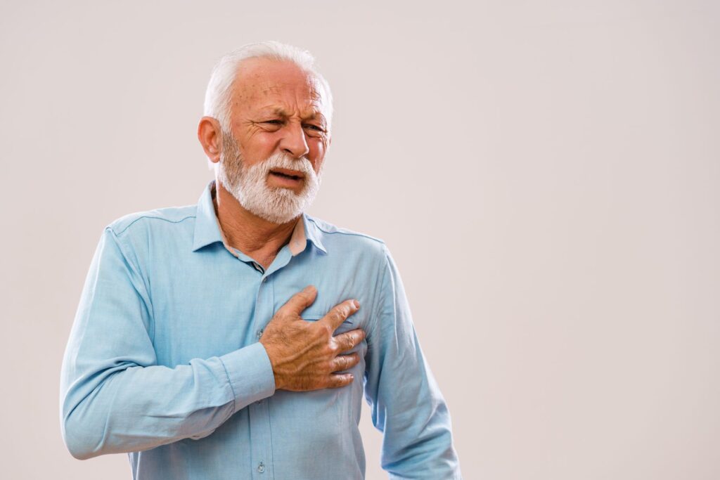 senior en perte d'autonomie après un AVC et ayant besoin d'un séjour en EHPAD